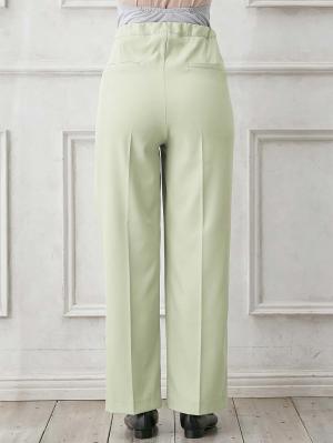 マタニティ パンツ|ストレッチツイルパンツ　マタニティ・産後【出産後も長く使える】