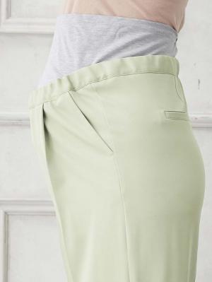 マタニティ パンツ|ストレッチツイルパンツ　マタニティ・産後【出産後も長く使える】