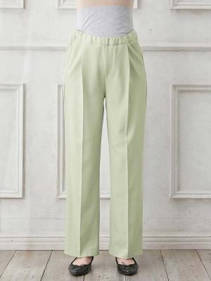 マタニティ パンツ|ストレッチツイルパンツ　マタニティ・産後【出産後も長く使える】