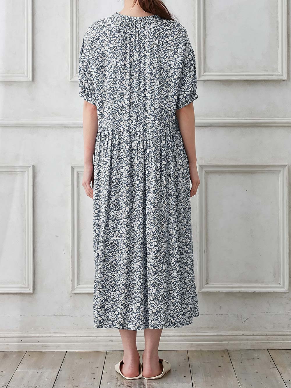 マタニティ パジャマ・ルームウェア|花柄ルームウェア　マタニティ・産後【出産後も長く使える】