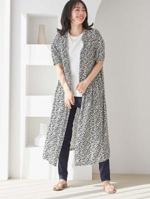 マタニティ パジャマ・ルームウェア|花柄ルームウェア　マタニティ・産後【出産後も長く使える】