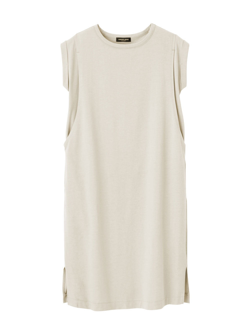 マタニティ ワンピース|コットン100%長さが選べるフレンチスリーブワンピース マタニティ・産後授乳服【出産後も長く使える】|トープ