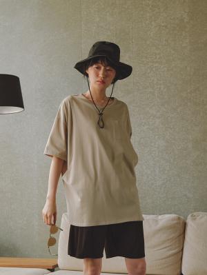 マタニティ トップス|コットン100%ポケット付きチュニックトップス　マタニティ・授乳服【出産後も長く使える】|トープ