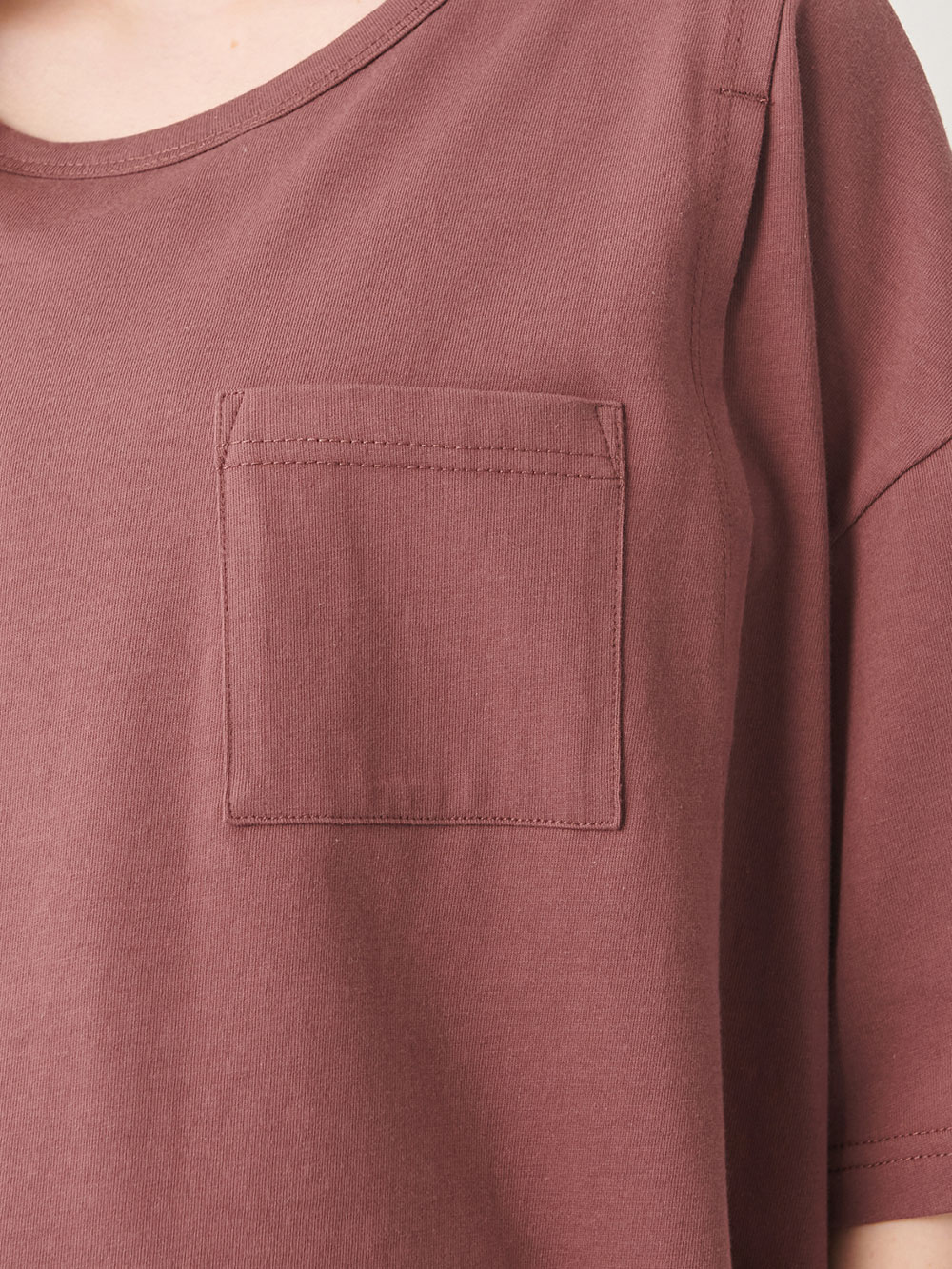 マタニティ トップス|コットン100%ポケット付きチュニックトップス マタニティ・授乳服【出産後も長く使える】