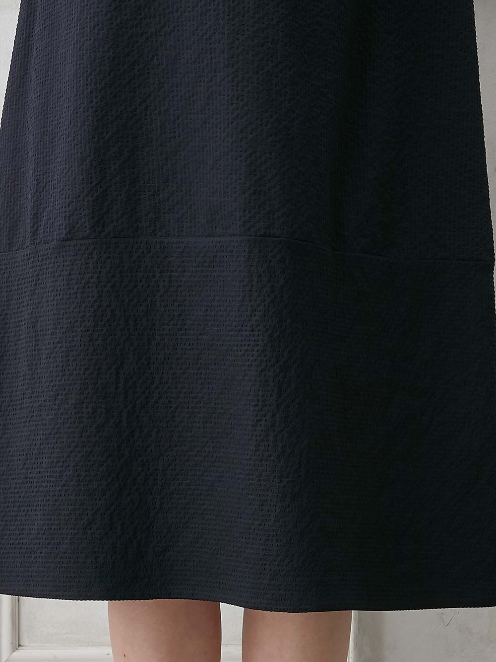 マタニティ ワンピース|サッカーノースリーブワンピース マタニティ・産後授乳服【出産後も長く使える】