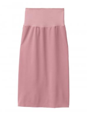 マタニティ スカート|ナロースカート　ジョーゼット風カットソー　Rosemadame（ローズマダム）　マタニティ・産後|ピンク