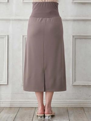 マタニティ スカート|ナロースカート　ジョーゼット風カットソー　Rosemadame（ローズマダム）　マタニティ・産後