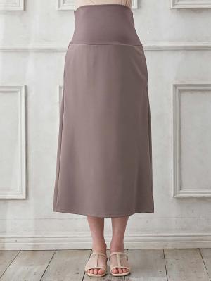 マタニティ スカート|ナロースカート　ジョーゼット風カットソー　Rosemadame（ローズマダム）　マタニティ・産後