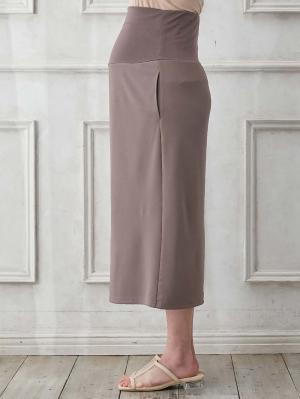 マタニティ スカート|ナロースカート　ジョーゼット風カットソー　Rosemadame（ローズマダム）　マタニティ・産後