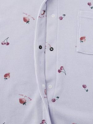 マタニティ パジャマ・ルームウェア|ワッフルフルーツプリントパジャマ マタニティ・産後授乳パジャマ【出産後も長く使える】Rosemadame(ローズマダム)