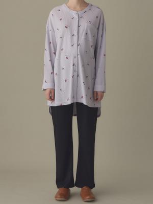 マタニティ パジャマ・ルームウェア|ワッフルフルーツプリントパジャマ マタニティ・産後授乳パジャマ【出産後も長く使える】Rosemadame(ローズマダム)