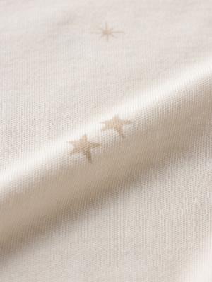 マタニティ パジャマ・ルームウェア|スムースカシュクールパッド付ネグリジェ 【出産後も長く使える】|星柄