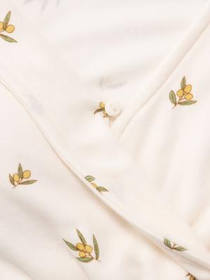 マタニティ パジャマ・ルームウェア|スムースカシュクールパッド付ネグリジェ 【出産後も長く使える】