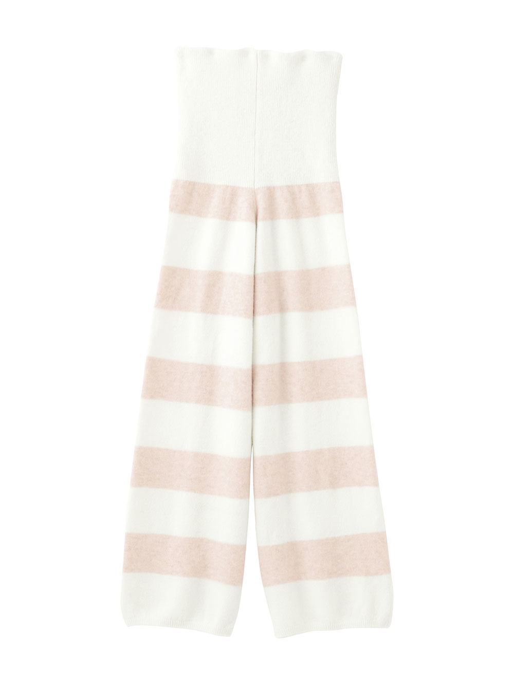 マタニティ パジャマ・ルームウェア|ニットパンツ ルームウェア マタニティ・産後 【出産後も長く使える】|オフ×ピンク