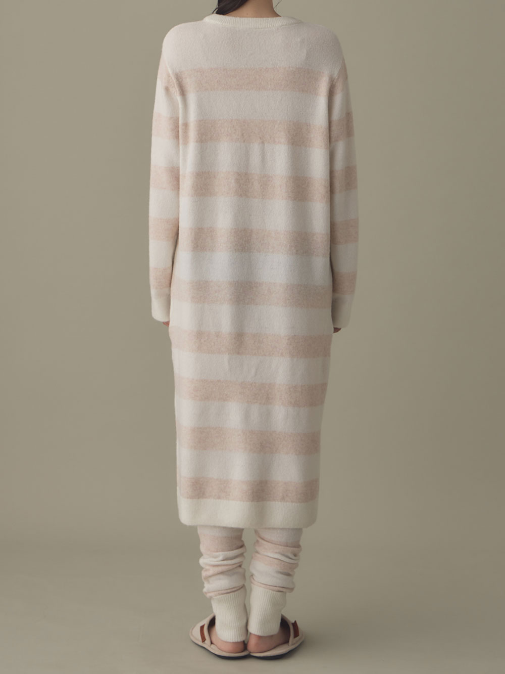 マタニティ パジャマ・ルームウェア|ニットネグリジェ&2WAYレッグウォーマー マタニティ・授乳服 【出産後も長く使える】