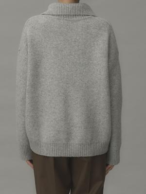 マタニティ トップス|深V ネックニット マタニティ・授乳服 【出産後も長く使える】