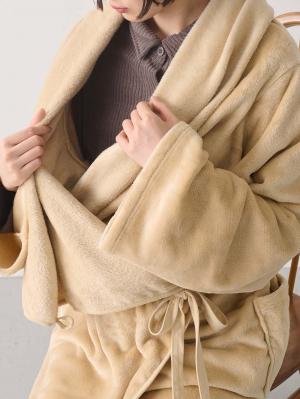 マタニティ パジャマ・ルームウェア|【収納可】【授乳クッションにもなる】両面ボアごろ寝ブランケット ルームウェア マタニティ・産後【出産後も長く使える】