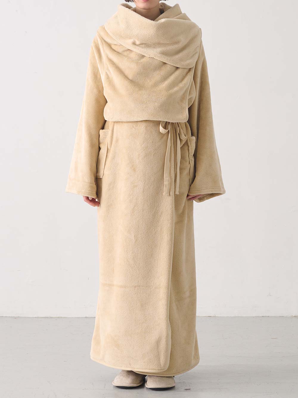 マタニティ パジャマ・ルームウェア|【収納可】【授乳クッションにもなる】両面ボアごろ寝ブランケット ルームウェア マタニティ・産後【出産後も長く使える】