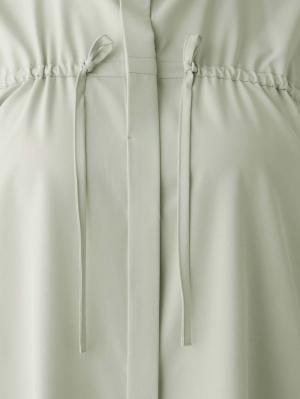 マタニティ トップス|フロントギャザーブラウス　マタニティ 授乳服【出産後も長く使える】