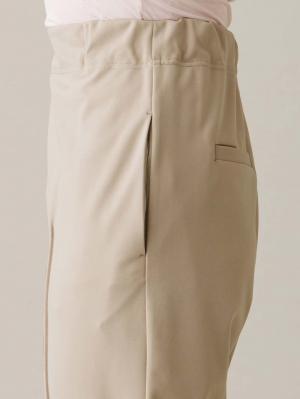 マタニティ パンツ|センターシームストレッチテーパードパンツ　マタニティ・産後 【出産後も長く使える】