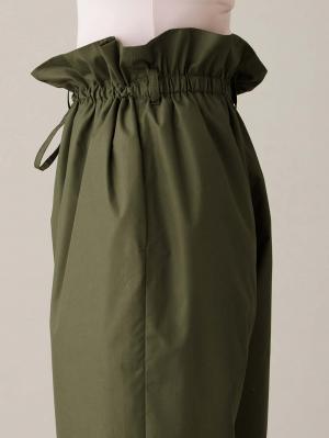 マタニティ パンツ|ウエストギャザーパンツ　マタニティ・産後【出産後も長く使える】