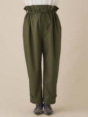 マタニティ パンツ|ウエストギャザーパンツ　マタニティ・産後【出産後も長く使える】