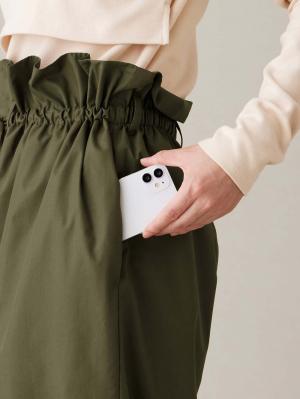 マタニティ パンツ|ウエストギャザーパンツ　マタニティ・産後【出産後も長く使える】