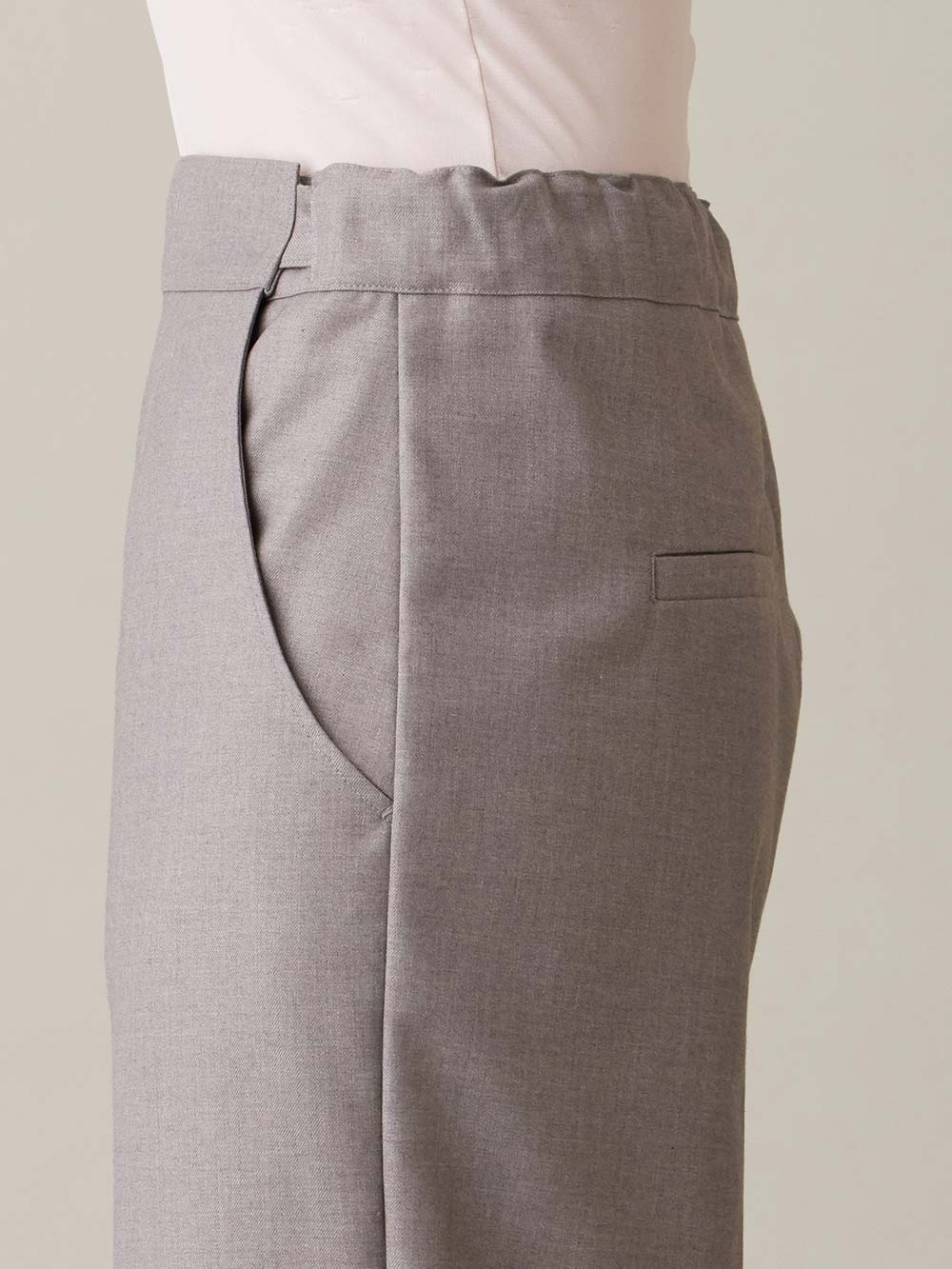 マタニティ パンツ|ハイウェストアジャストワイドパンツ　マタニティ・産後【出産後も長く使える】