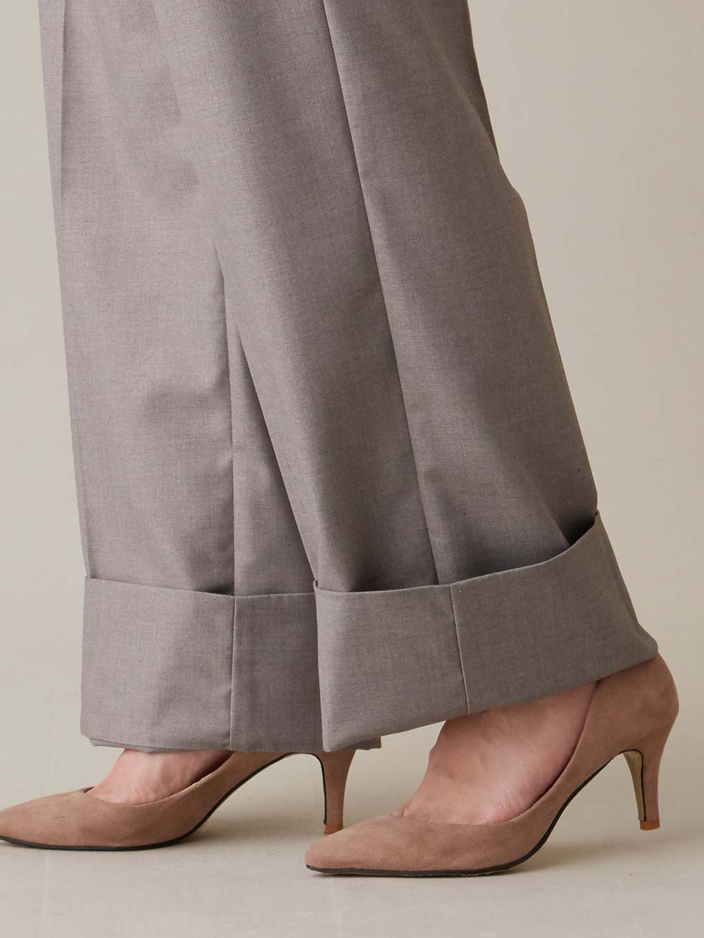 マタニティ パンツ|ハイウェストアジャストワイドパンツ　マタニティ・産後【出産後も長く使える】