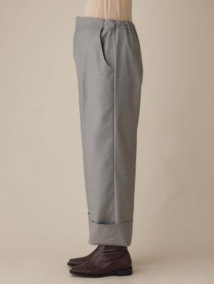 マタニティ パンツ|ハイウェストアジャストワイドパンツ　マタニティ・産後【出産後も長く使える】