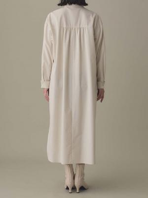 マタニティ ワンピース|【あったか～い。冬支度セール対象】シャツワンピース　マタニティ・授乳服【出産後も長く使える】