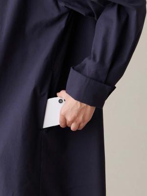 マタニティ ワンピース|【あったか～い。冬支度セール対象】シャツワンピース　マタニティ・授乳服【出産後も長く使える】