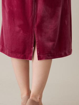 マタニティ スカート|ベロアギャザースカート マタニティ・産後【出産後も長く使える】