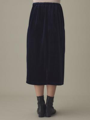 マタニティ スカート|ベロアギャザースカート マタニティ・産後【出産後も長く使える】