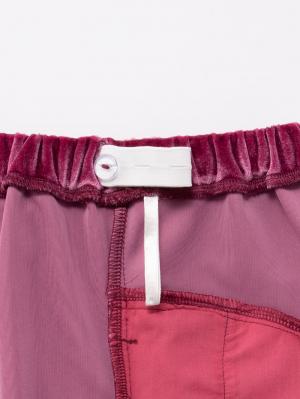 マタニティ スカート|ベロアギャザースカート マタニティ・産後【出産後も長く使える】