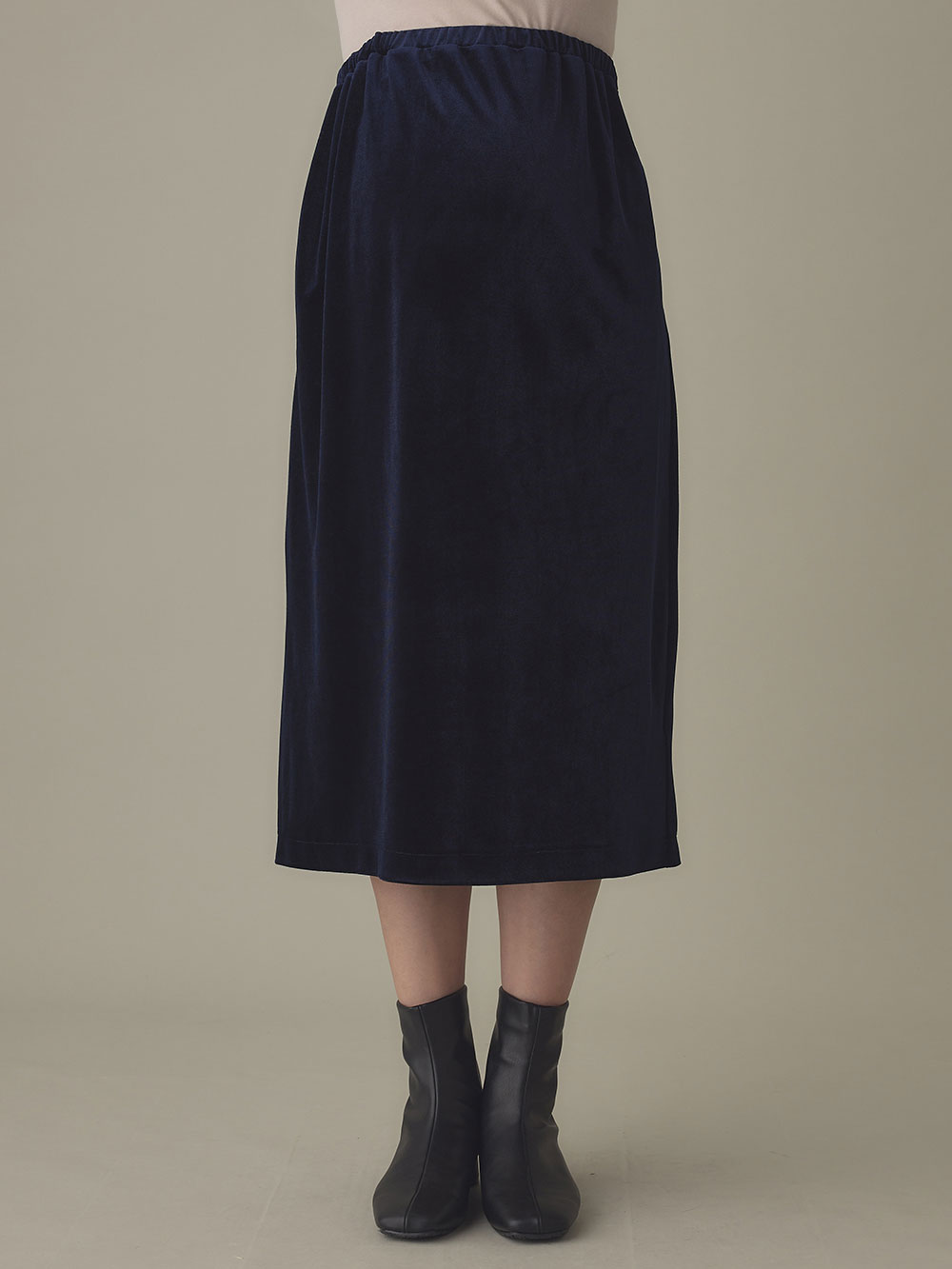 マタニティ スカート|ベロアギャザースカート マタニティ・産後【出産後も長く使える】