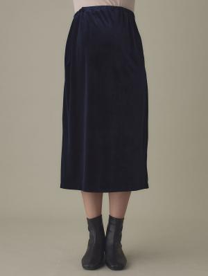 マタニティ スカート|ベロアギャザースカート マタニティ・産後【出産後も長く使える】