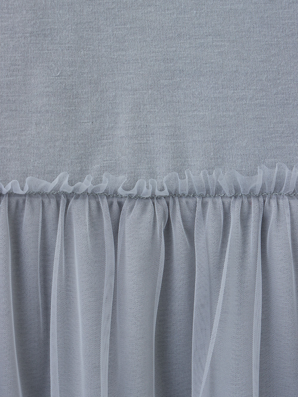 マタニティ スカート|ティアードチュールスカート マタニティ・産後【出産後も長く使える】|ライトグレー