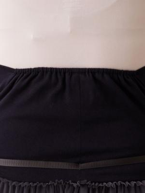 マタニティ スカート|ティアードチュールスカート マタニティ・産後【出産後も長く使える】