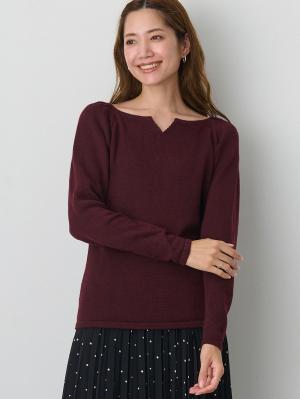 パフスリーブリブニット マタニティ・産後【出産後も長く使える】10424