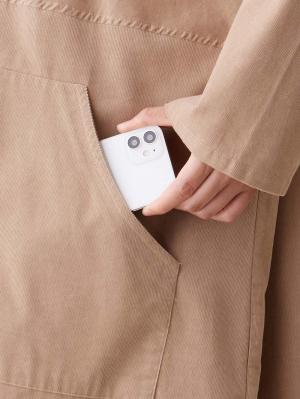 マタニティ ワンピース|フロント開きコーデュロイミニワンピ　マタニティ・授乳服【出産後も長く使える】