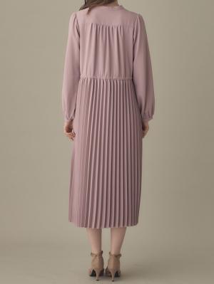 マタニティ ワンピース|プリーツワンピース マタニティ・授乳服【出産後も長く使える】