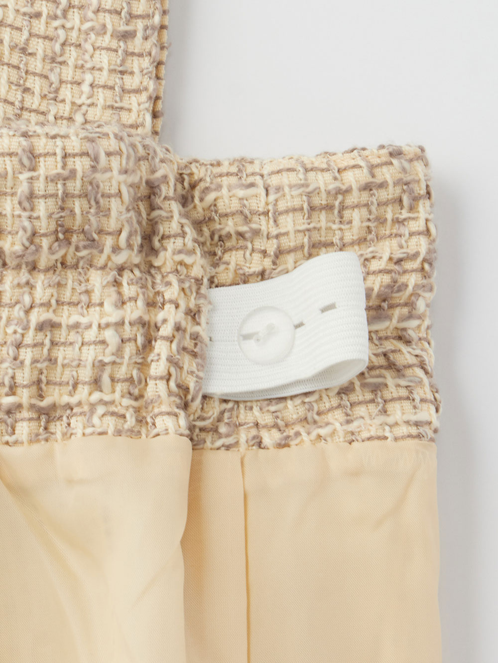 マタニティ パンツ|サスペンダーツィードショートパンツ マタニティ・産後 【出産後も長く使える】