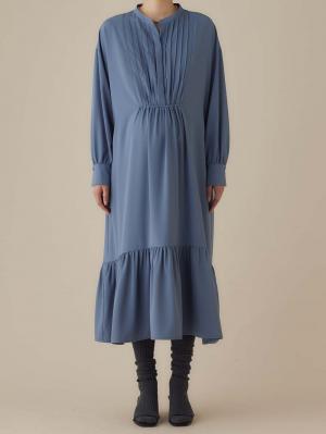 マタニティ ワンピース|【選んでオトクな割引キャンペーン対象】ピンタックワンピース マタニティ・授乳服【出産後も長く使える】
