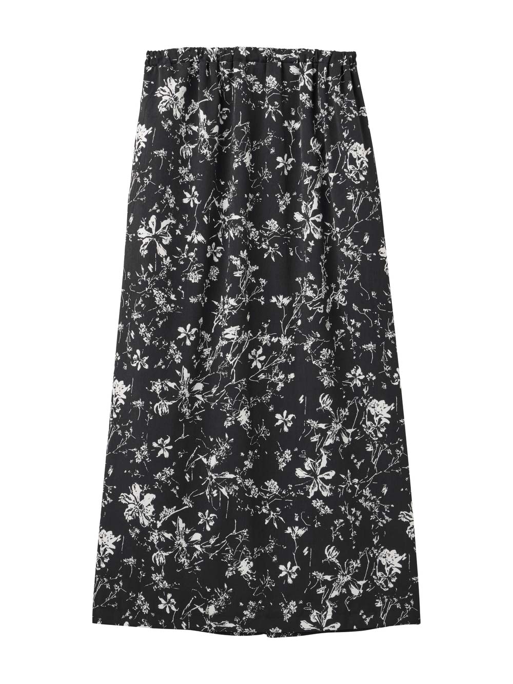 マタニティ スカート|Iラインロングスカート　マタニティ・産後【出産後も長く使える】|ブラック