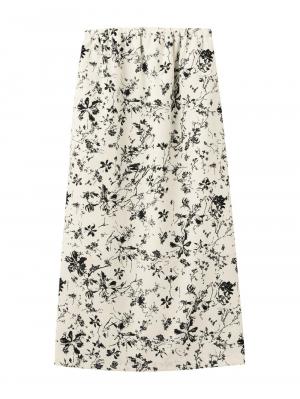 Iラインロングスカート　マタニティ・産後【出産後も長く使える】 10436