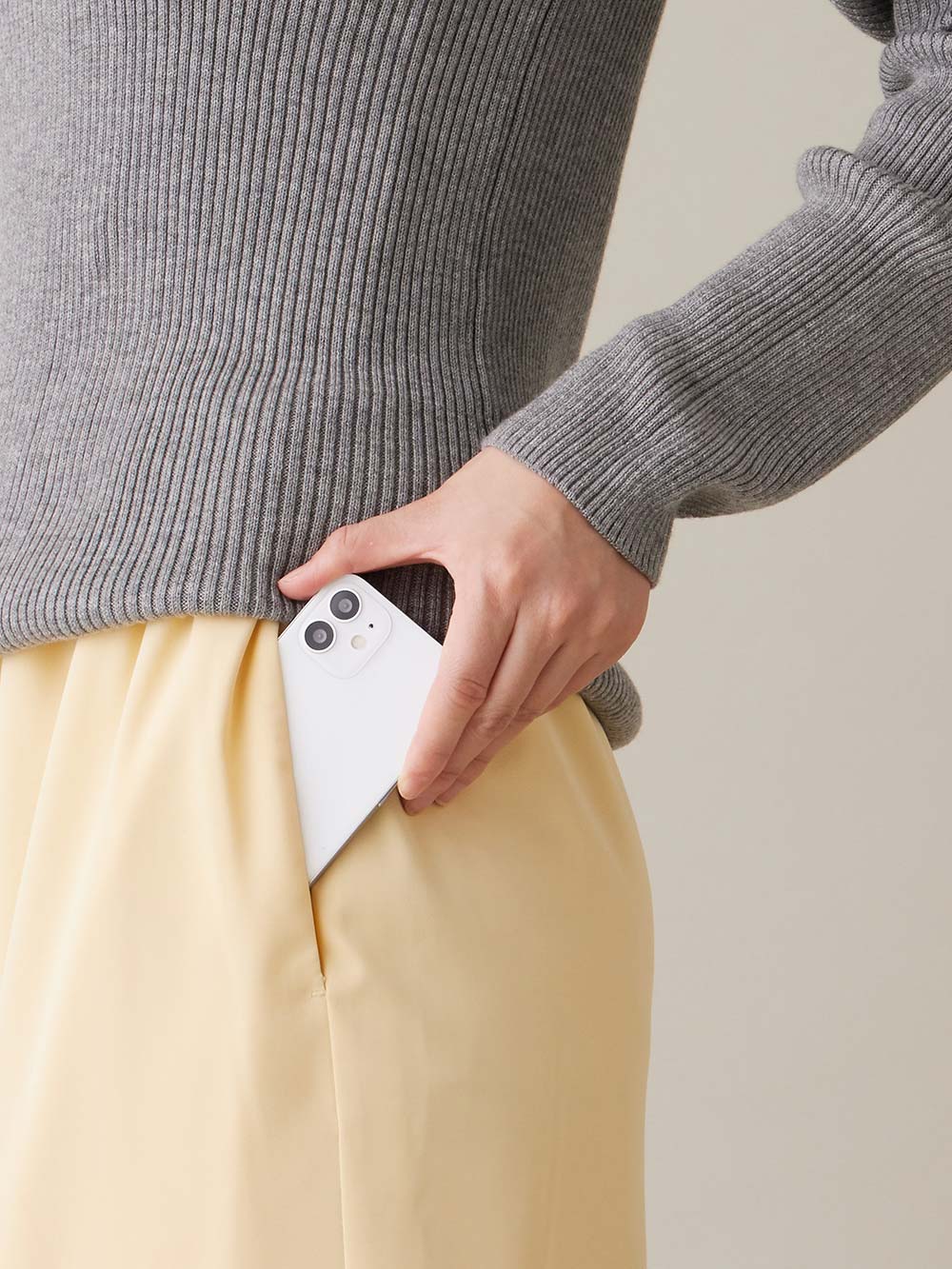 マタニティ スカート|Iラインロングスカート　マタニティ・産後【出産後も長く使える】