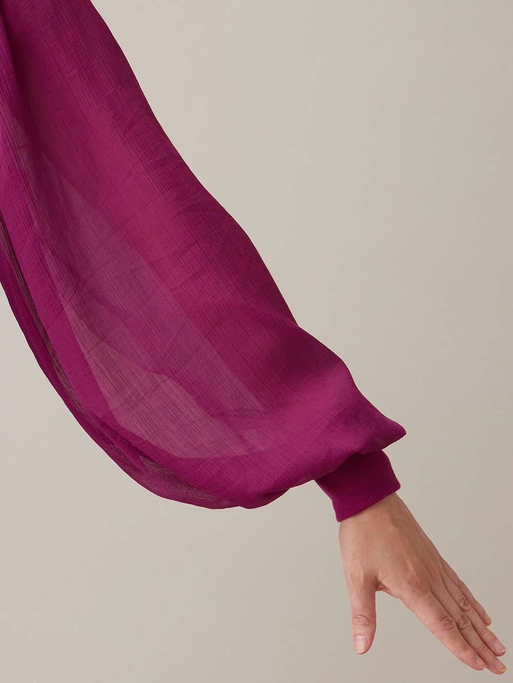 マタニティ トップス|袖シアーニットプルオーバー　マタニティ・授乳服【出産後も長く使える】