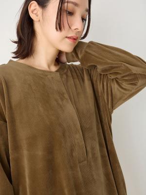 マタニティ パジャマ・ルームウェア|ソフトコールパジャマ マタニティ・授乳服【出産後も長く使える】|モカ