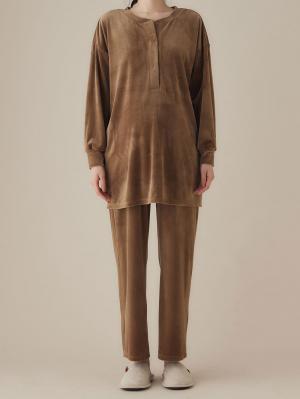 マタニティ パジャマ・ルームウェア|ソフトコールパジャマ マタニティ・授乳服【出産後も長く使える】